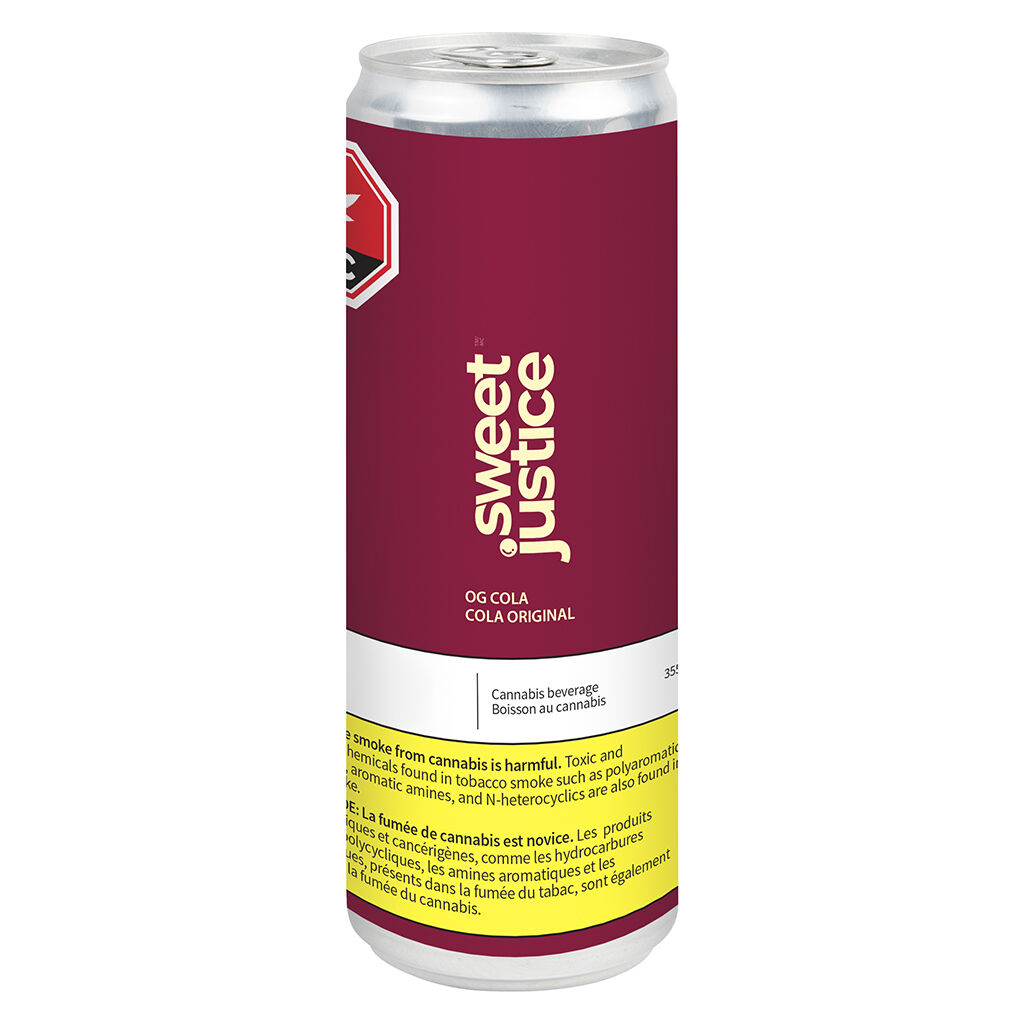 OG Cola- Sweet Justice - OG Cola 1x355ml Beverages